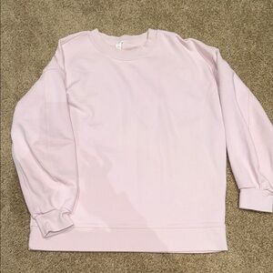 Lululemon Light Pink Crewneck Sweatshirt